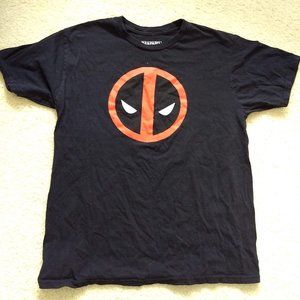 3/$25 marvel deadpool black short sleeve tshirt NWOT